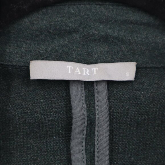 Tart Collections Ollie Duster Cardigan Womens S Green Grandpa Eclectic Professor - Picture 4 of 16